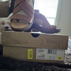 Born Women's Brown Strappy Sandals